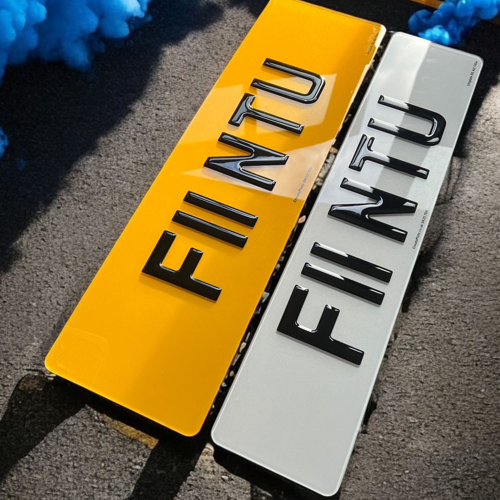 3D gel pair, yellow rear and white front — F11 NTU